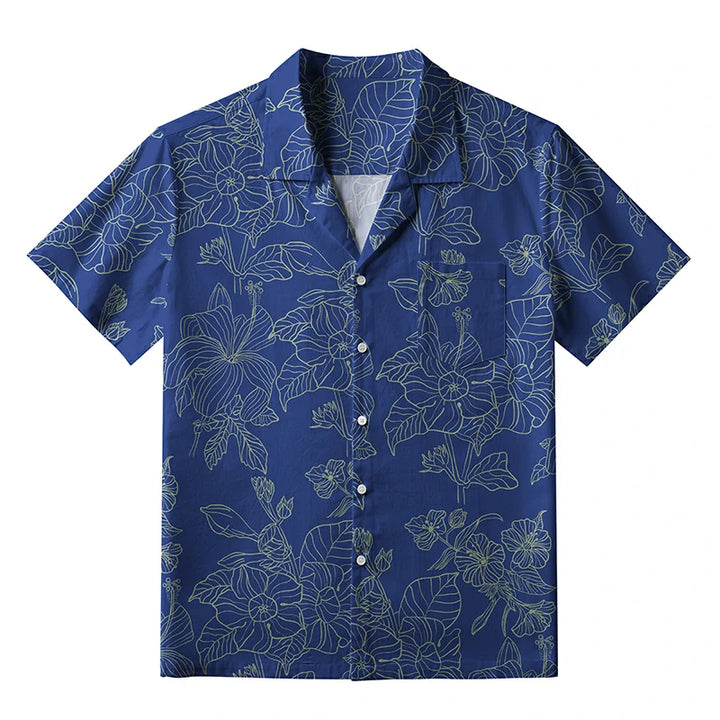 The Artistic Beauty Of Flowers Aloha Hawaiian Shirt