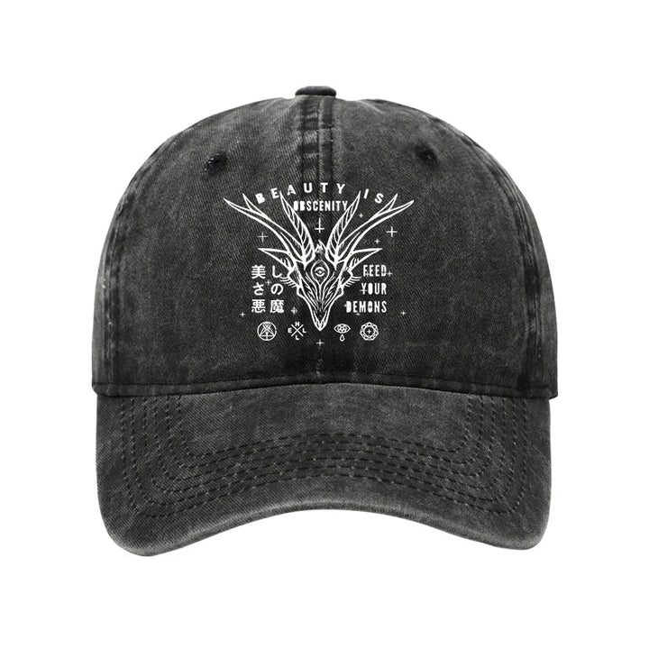 Beautiful Devil Japanese Washed Cap