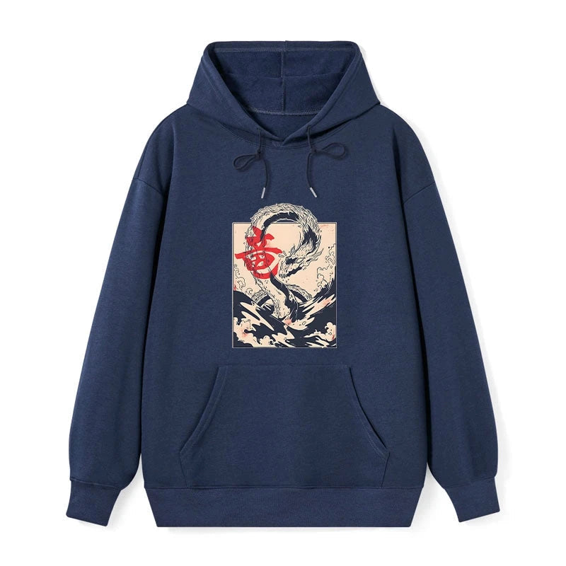 Sea Dragon Japanese Classic Hoodie