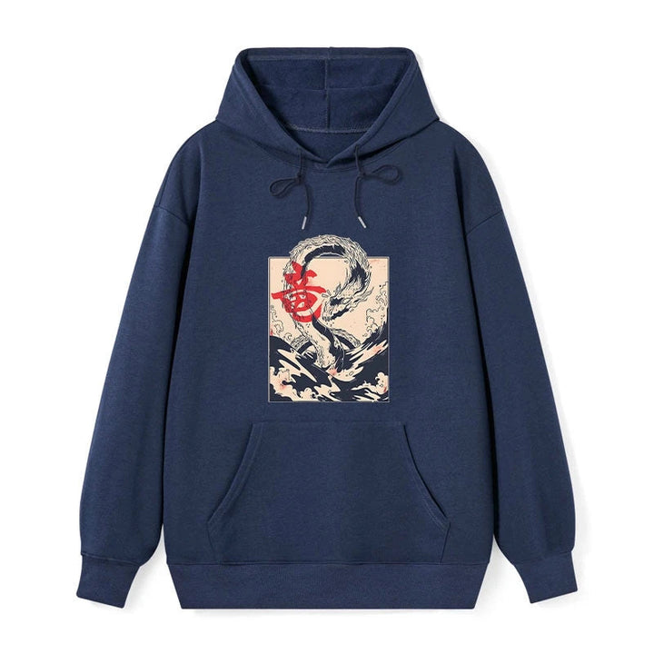 Sea Dragon Japanese Classic Hoodie