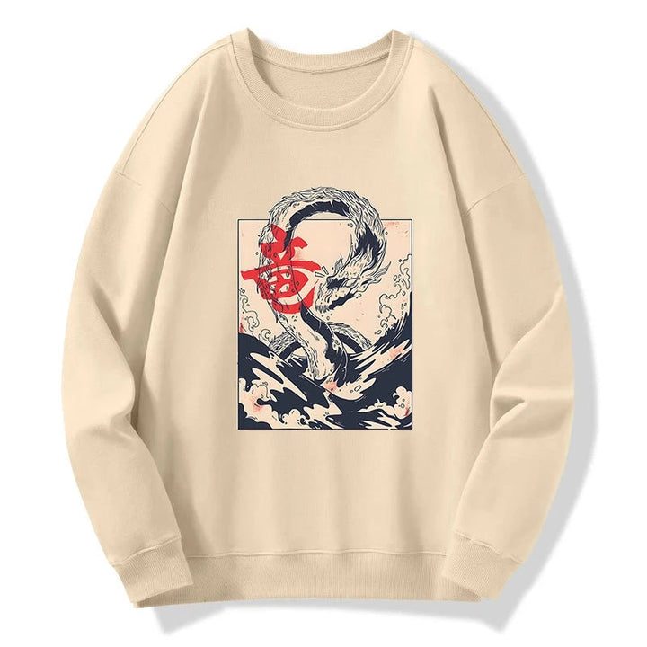 Sea Dragon Japanese Sweatshirt