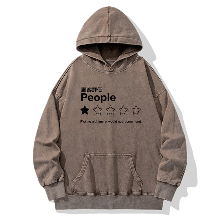 Evaluation People Washed Hoodie