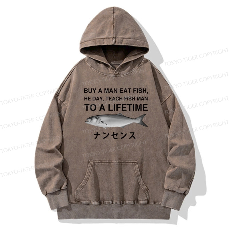 Funny To A Lifetime Washed Hoodie
