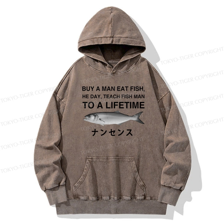 Funny To A Lifetime Washed Hoodie