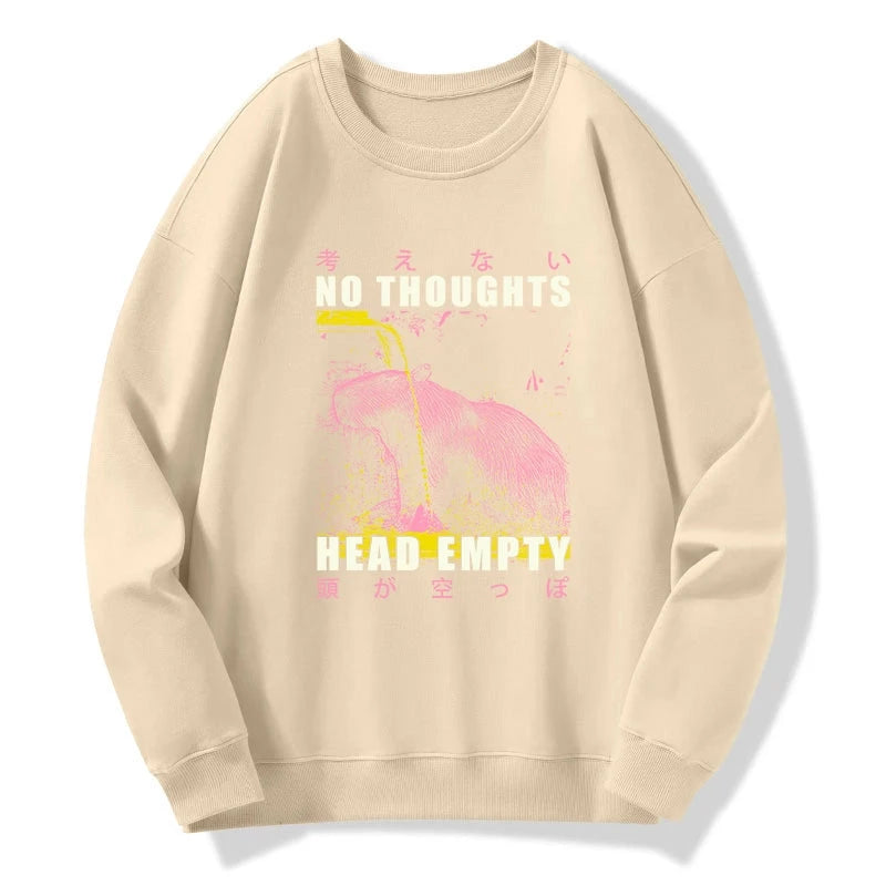 No Thoughts Head Empty Sweatshirt