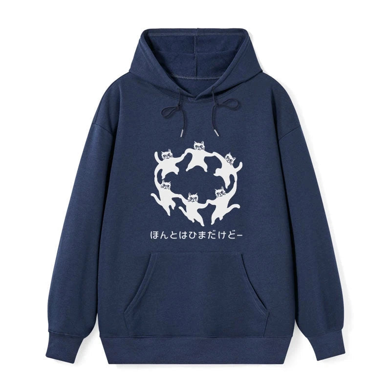 Leisure Cats Japanese Classic Hoodie