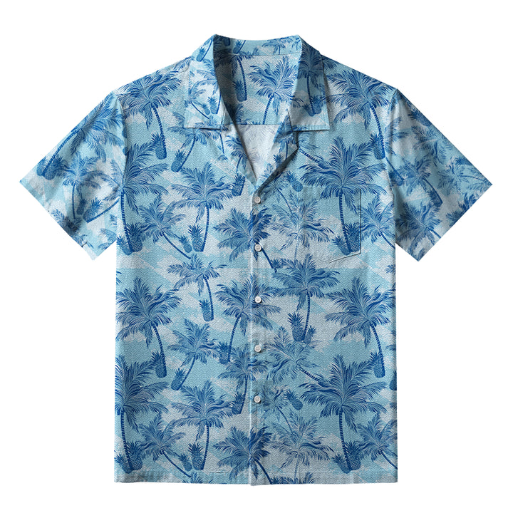 Tropical Palm Aloha Hawaiian Shirt