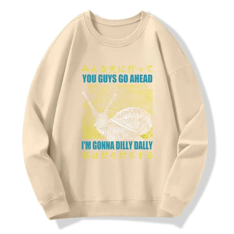 Slow Snail Japanese Sweatshirt