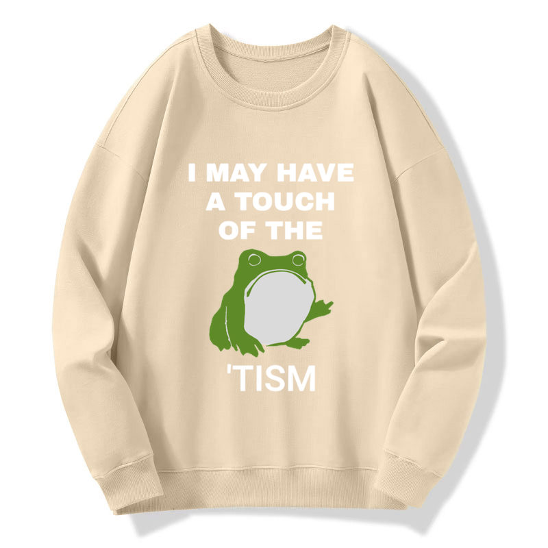 Funny Frog Flipping The Bird Sweatshirt