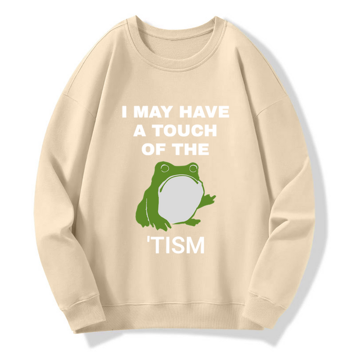 Funny Frog Flipping The Bird Sweatshirt