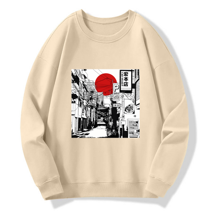 Sunrise On The Street Sweatshirt