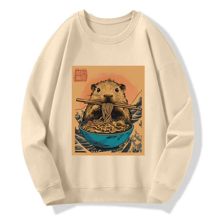 Opossum Eats Ramen Sweatshirt