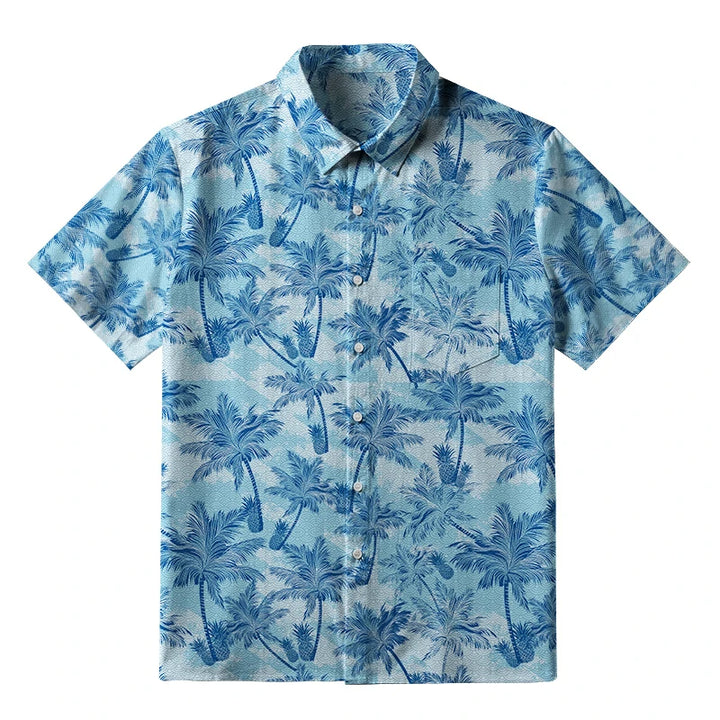 Tropical Palm Button-up Shirt