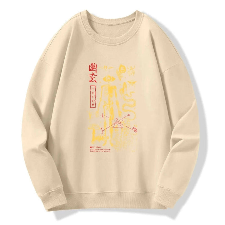Spooky Ghost Japanese Sweatshirt