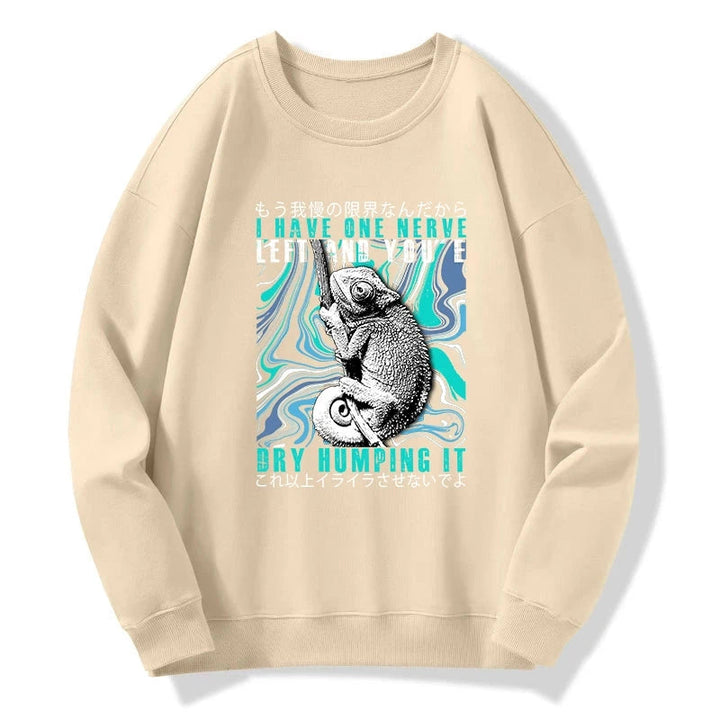 I Have One Nerve Chameleon Sweatshirt