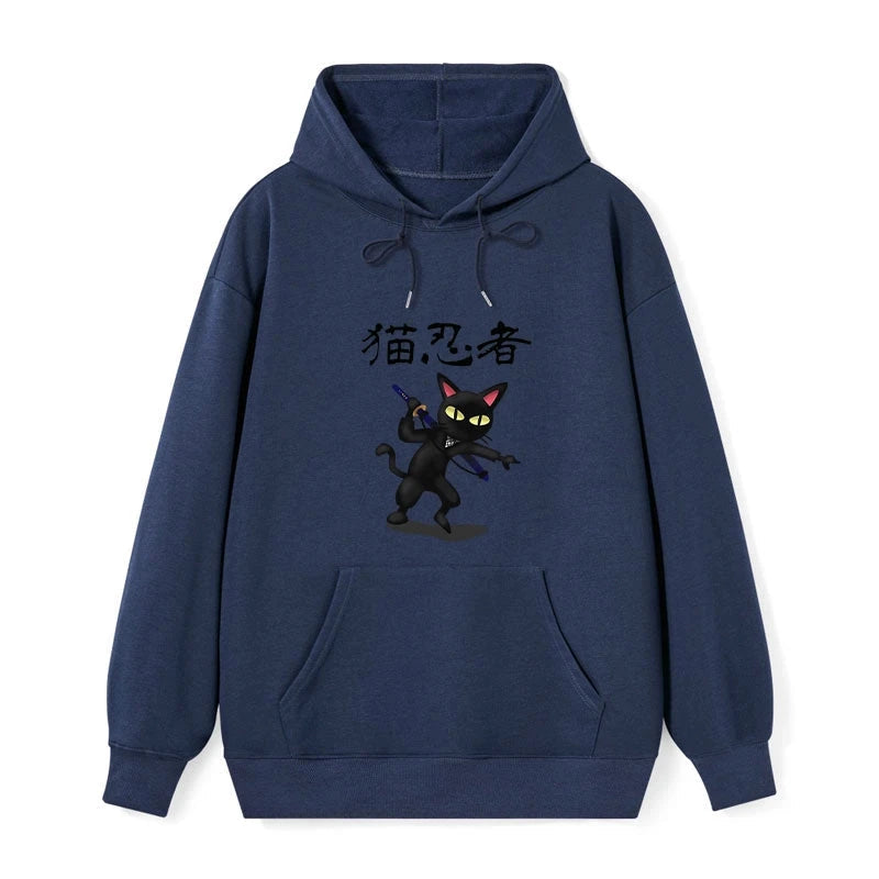 Ninja Cat Classic Hoodie