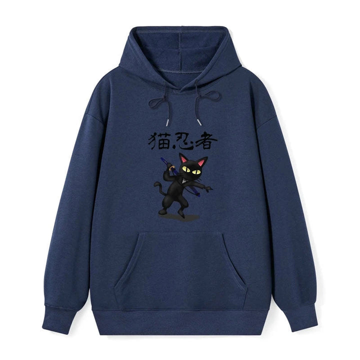 Ninja Cat Classic Hoodie