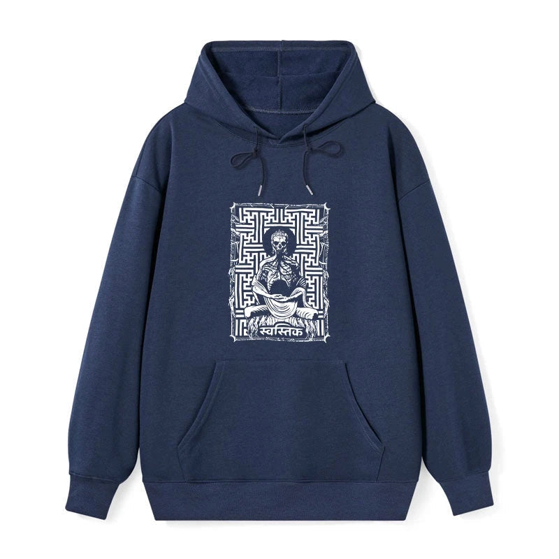 Sayagata Buddha Graphic Classic Hoodie