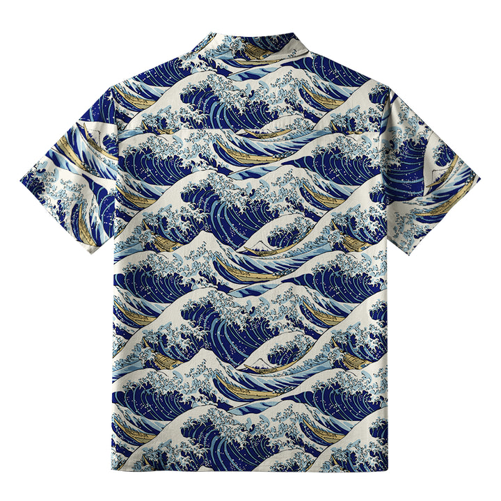 Oceanic Wave Aloha Hawaiian Shirt