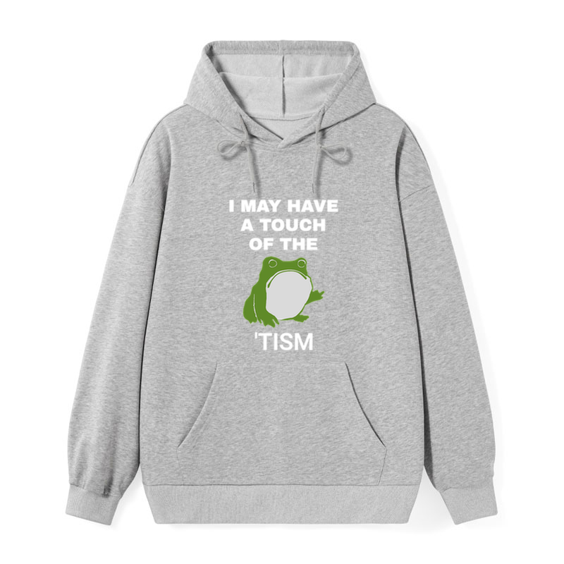 Funny Frog Flipping The Bird Classic Hoodie