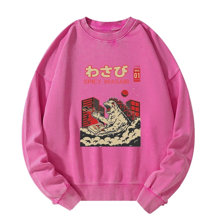 Spicy Wasabi Washed Sweatshirt