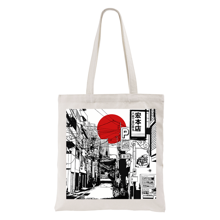 Sunrise On The Street Tote Bag