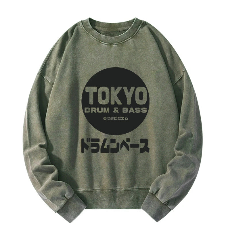 Tokyo DnB Japanese Washed Sweatshirt
