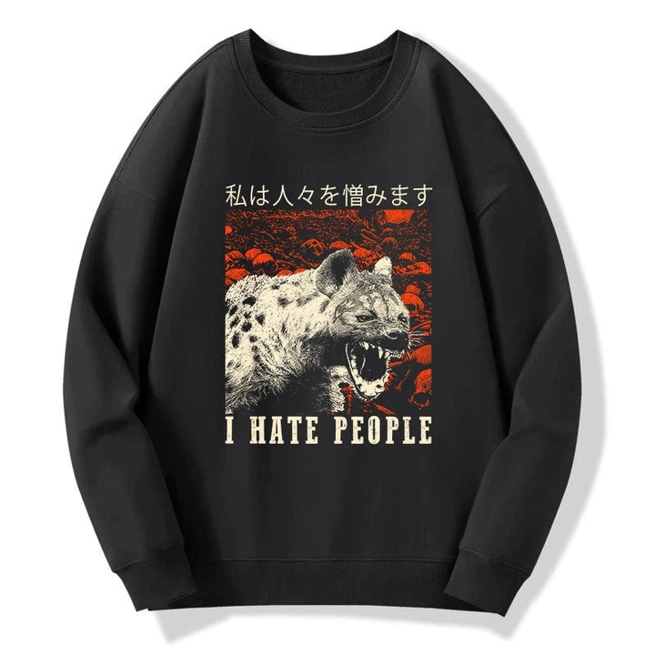 A Hyena That Hates Humans Sweatshirt