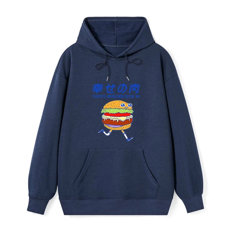 Tokyo Burger Run Japanese Classic Hoodie