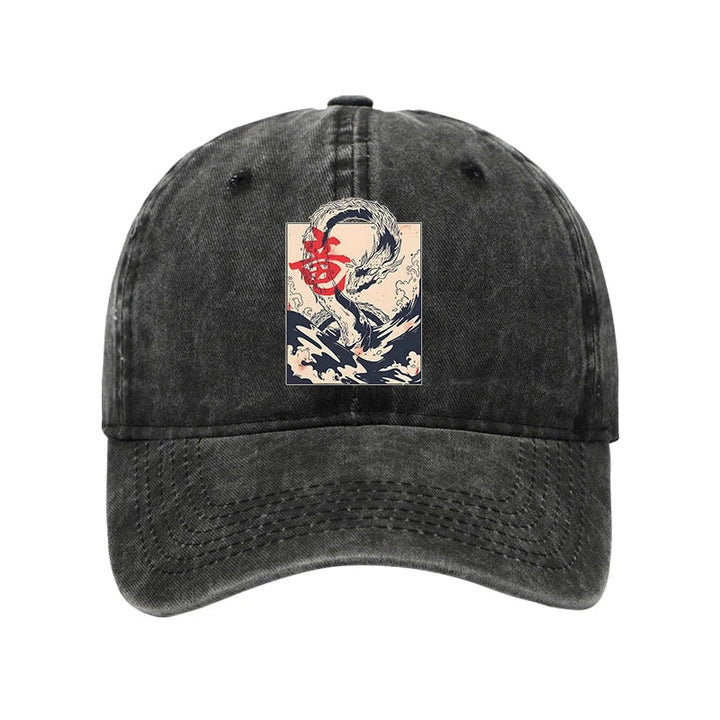 Sea Dragon Japanese Washed Cap