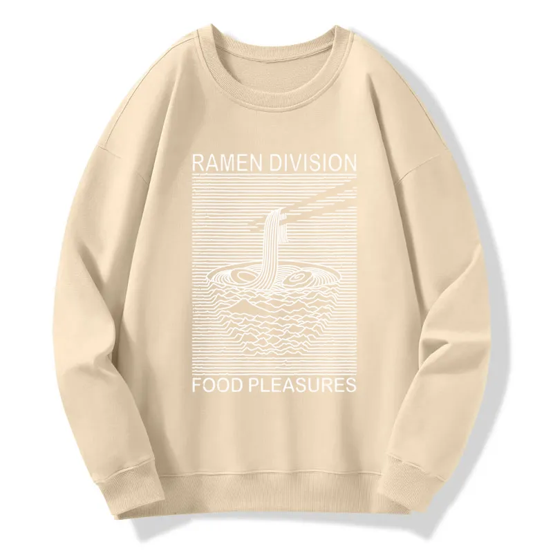 Ramen Division Food Pleasures Sweatshirt