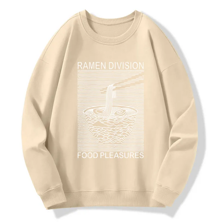 Ramen Division Food Pleasures Sweatshirt