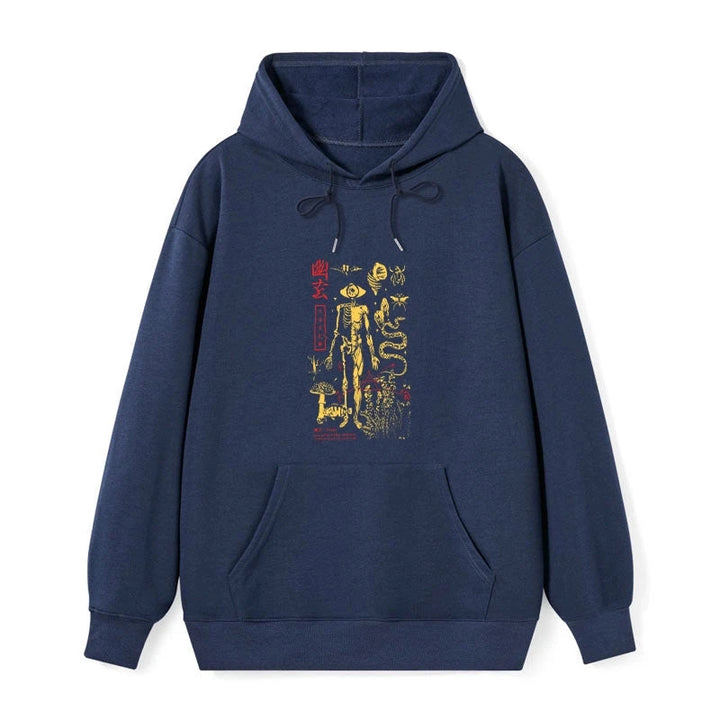 Spooky Ghost Japanese Classic Hoodie