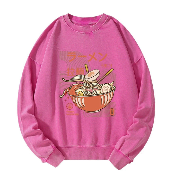 Fresh Ramen Noodles Washed Sweatshirt