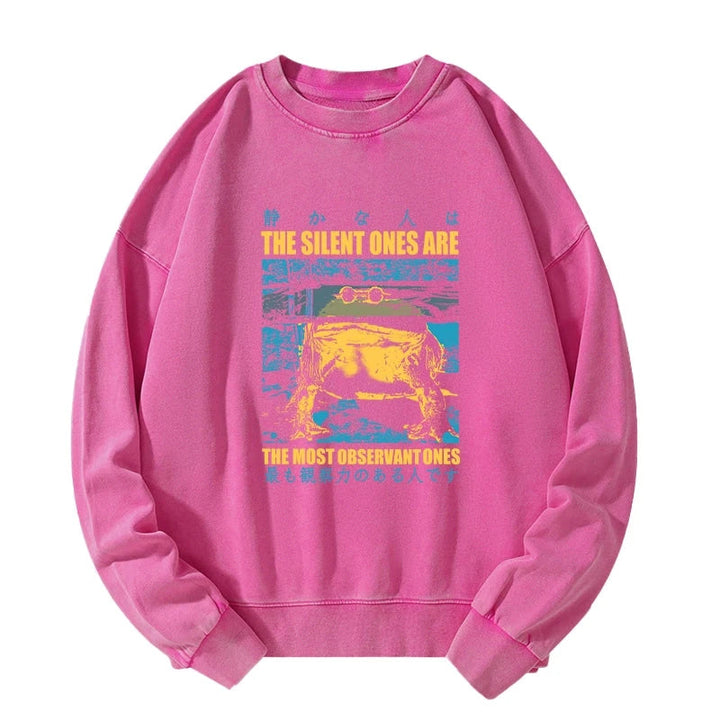 Silent Frog Japanese Washed Sweatshirt
