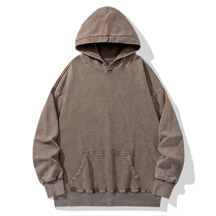 Unisex Basic Washed Hoodie