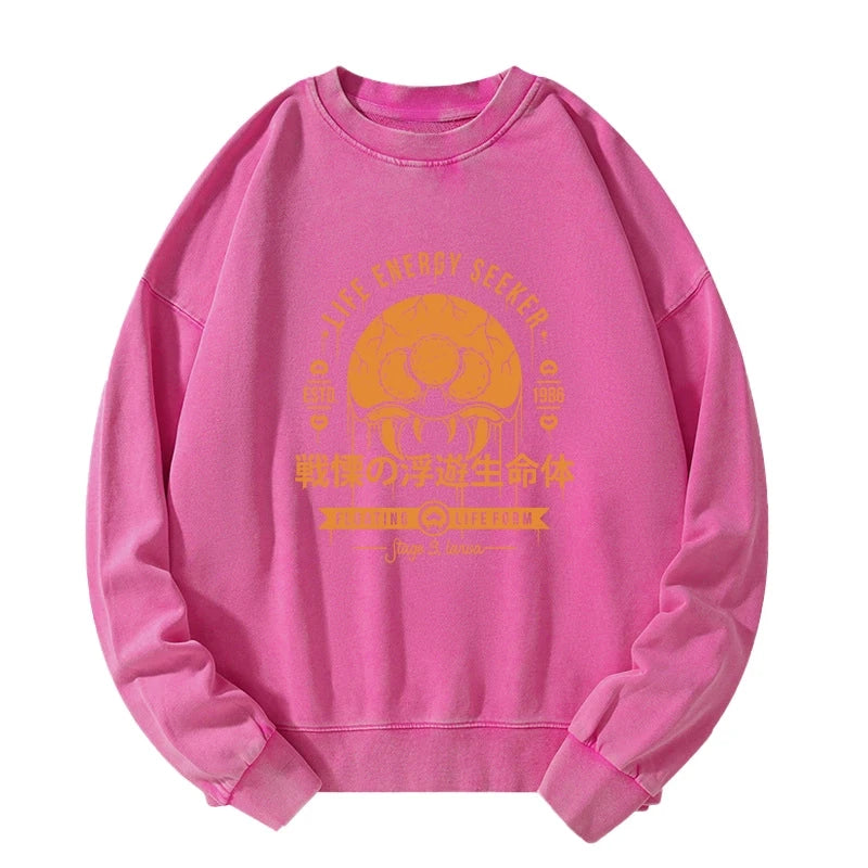 The Dangerous Larva Washed Sweatshirt