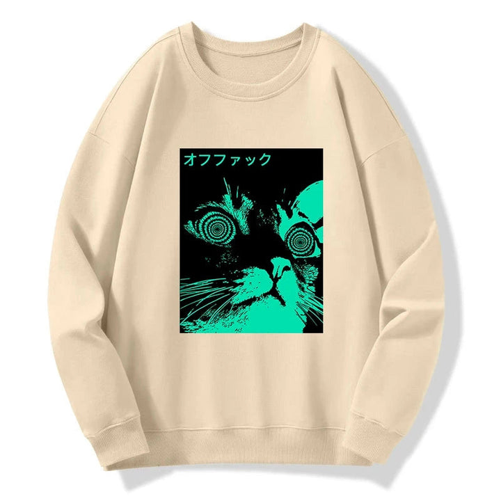 Cool Cat Japanese Sweatshirt