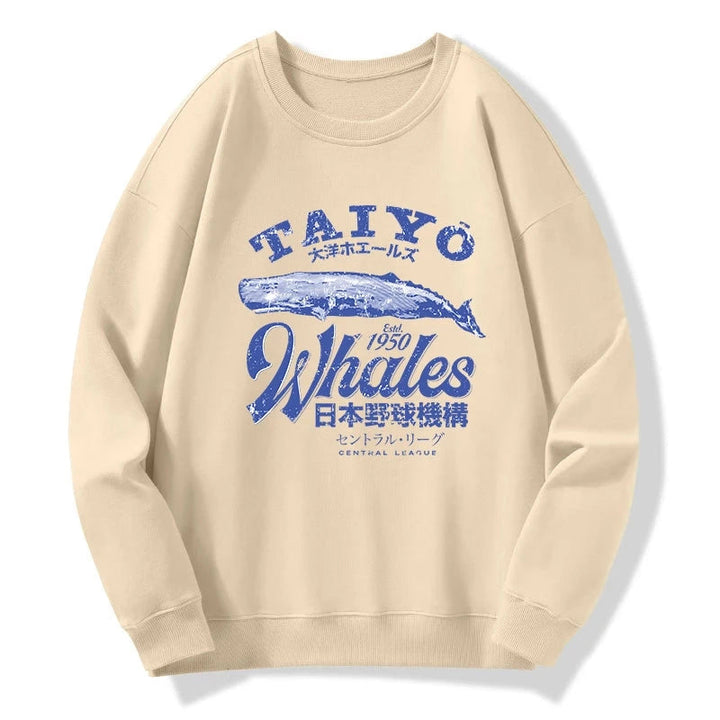 Japan Taiyo Whales Sweatshirt