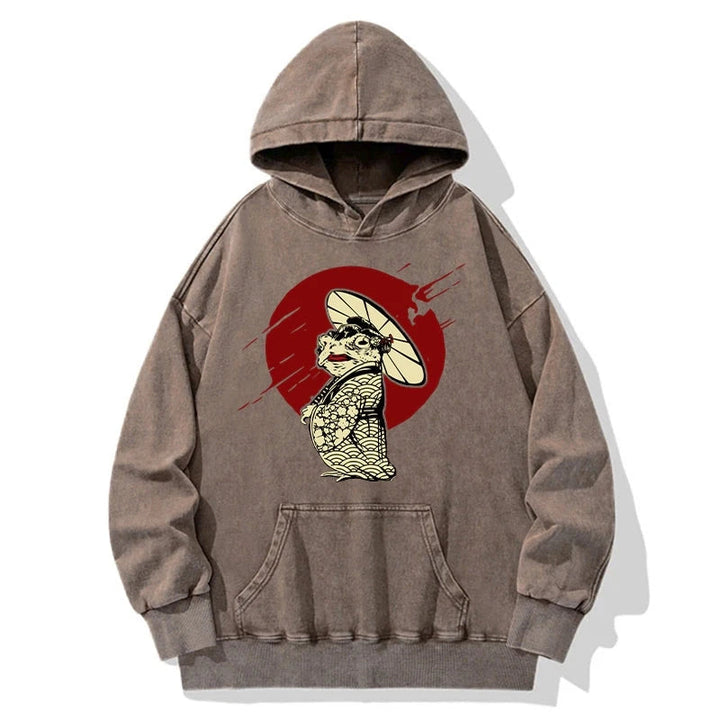 Frog Monster Washed Hoodie