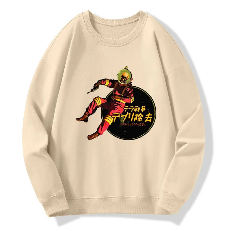 Skeleton Astronaut Sweatshirt