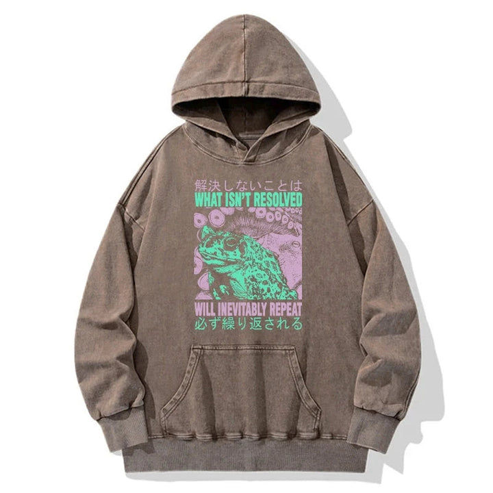 What Ist Resolved Forg Washed Hoodie