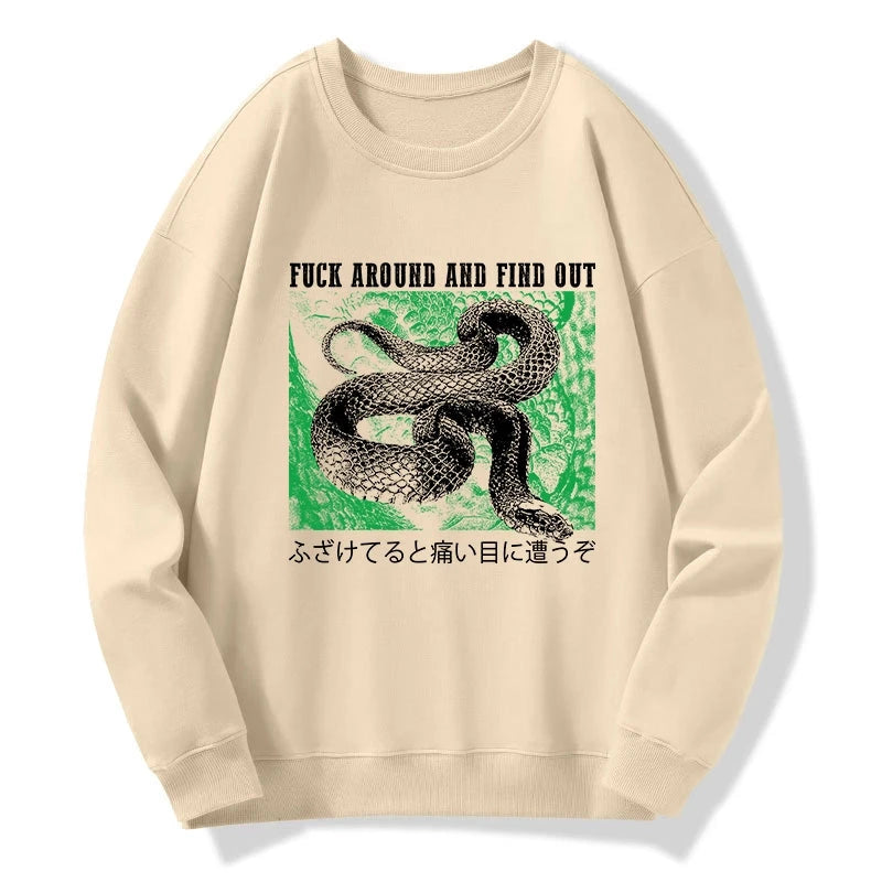 Cold And Heartless Snake Sweatshirt