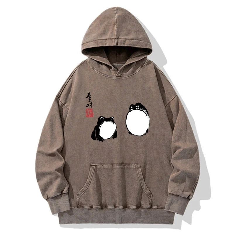 Matsumoto Hoji Frogs Japan Washed Hoodie