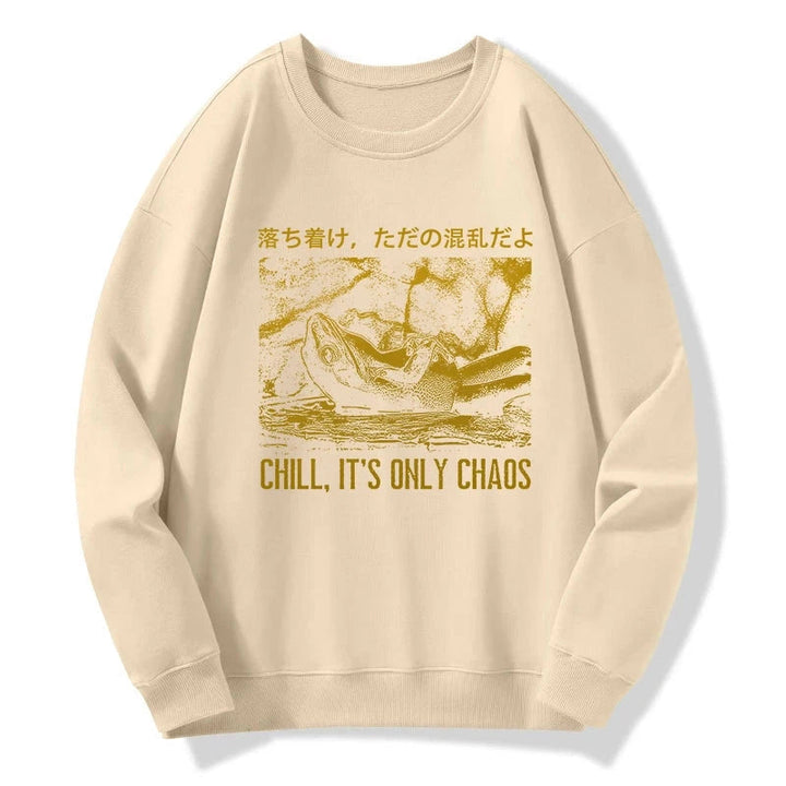 Cool Frog Japanese Sweatshirt