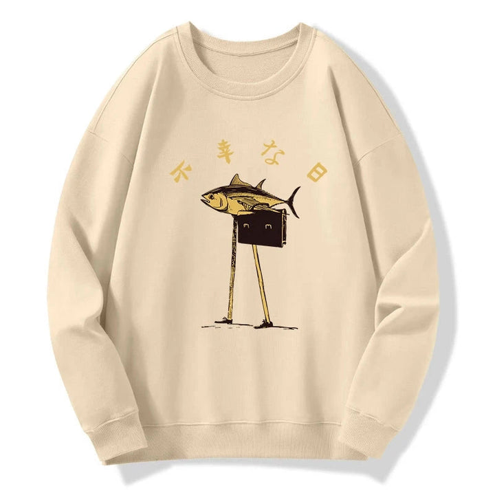 Unlucky Fish Japanese Sweatshirt