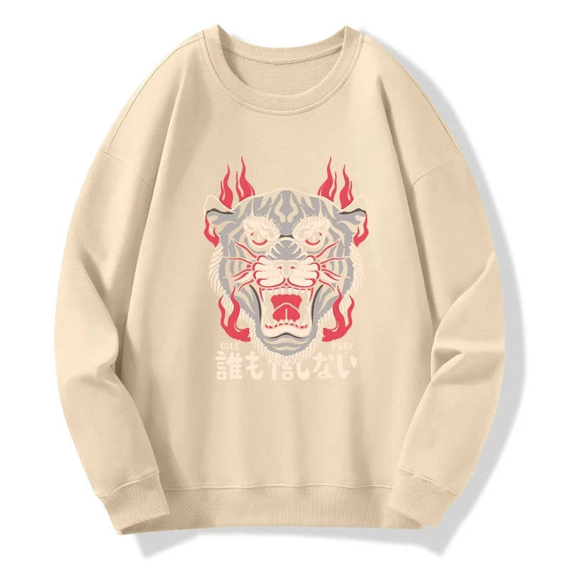 Retro Tiger Japanese Sweatshirt