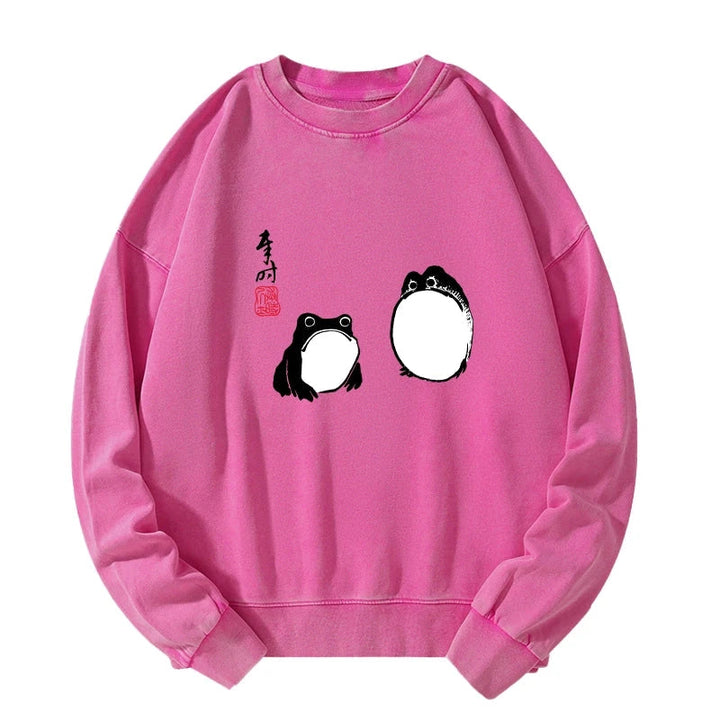 Matsumoto Hoji Frogs Japan Washed Sweatshirt