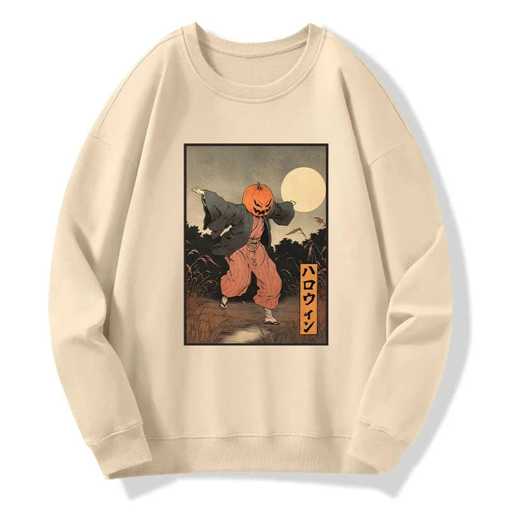 Japanese Pumpkin Monster Sweatshirt