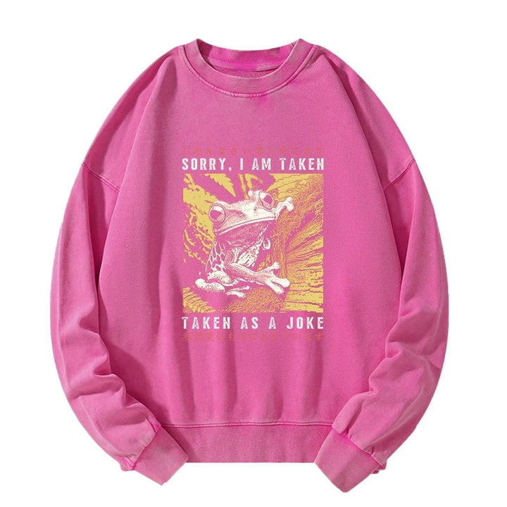 The Tragic Frog Japanese Washed Sweatshirt